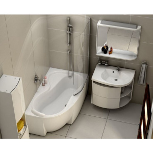 Смеситель для ванны с душем Ravak Rosa RS 061.00 С ВНУТРЕННЕЙ ЧАСТЬЮ