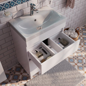 Мебель для ванной IDDIS Zodiac 60 напольная, с ящиками