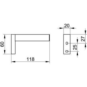 Купить Держатель для запасных рулонов Keuco Edition 90 19163010000 в Москве с доставкой Держатель для запасных рулонов Keuco Edition 90 19163010000