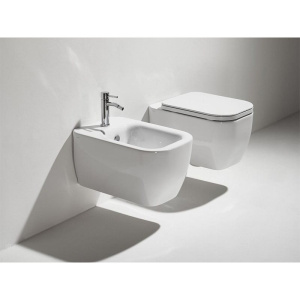 Биде подвесное Simas Henges HE 19 bia глянцевое белое