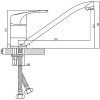 Смеситель для кухни Rossinka D D40-21