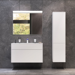 Купить Тумба с раковиной AM.PM Inspire V2.0 100 белый матовый в Москве с доставкой Тумба с раковиной AM.PM Inspire V2.0 100 белый матовый