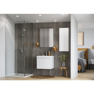 Шкаф AQUATON Асти белый матовый