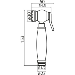 Купить Гигиенический душ Cezares Articoli Vari CZR-ID4-01 хром в Москве с доставкой Гигиенический душ Cezares Articoli Vari CZR-ID4-01 хром