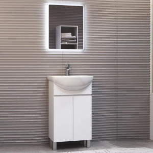 Купить Тумба с раковиной Vigo Wing 50 напольная в Москве с доставкой Тумба с раковиной Vigo Wing 50 напольная