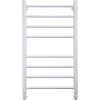 Полотенцесушитель водяной Comfysan Luce W-8 80х40 белый матовый