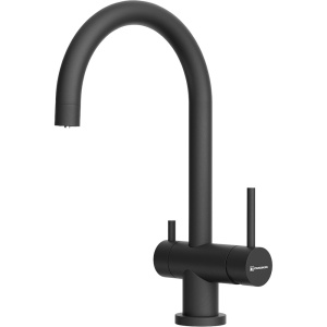 Комплект Мойка кухонная Omoikiri Daisen 78-BL черная + Смеситель Yamada P-BL черный