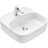 Тумба с раковиной AQUATON Марбл 100 слэйт, белая матовая, раковина 1WH501709