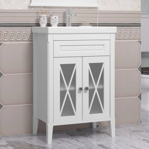 Мебель для ванной Opadiris Палермо 60 белая матовая