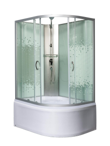 Душевая кабина с поддоном Асимметрия МОНОМАХ Б/К 100/80/44 МЗ L (10000005829)