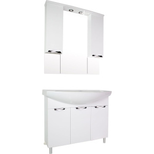 Мебель для ванной ASB-Mebel Мессина 100 с дверками