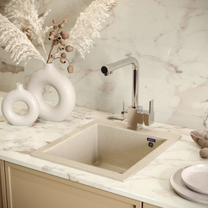 Мойка кухонная Ulgran U-404 -302 песочная