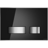 Кнопка смыва Cersanit Movi P-BU-MOV/Blg/Gl стеклянная, черная глянцевая