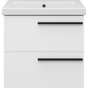 Купить Тумба с раковиной Misty Ненси 60 белая в Москве с доставкой Тумба с раковиной Misty Ненси 60 белая