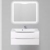 Мебель для ванной BelBagno Marino 100 bianco lucido, подвесная