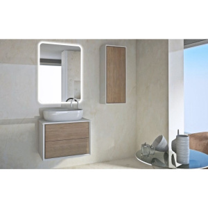 Мебель для ванной Cezares Bellagio 70 со столешницей rovere tabacco