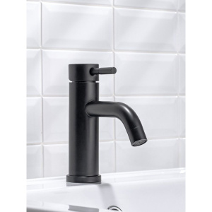 Смеситель для раковины РМС SUS128 SUS128BL-001F черный