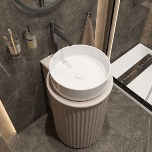 Смеситель для раковины Kludi Bozz 382863976 черный