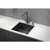 Мойка кухонная Granula Kitchen Space 5045U, черный матовый