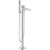 Напольный смеситель для ванны с душем Kludi Zenta SL 485900565