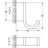 Крючок для ванной Grohe Selection 41216KF0 черный