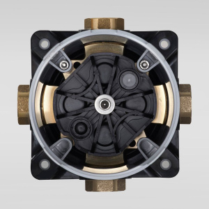 Термостатический смеситель Kludi Push 389110538 с внутренней частью 88011