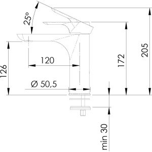 Купить Смеситель для раковины Remer Infinity I12 в Москве с доставкой Смеситель для раковины Remer Infinity I12