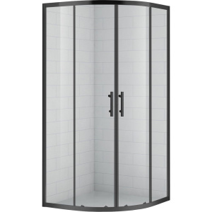 Купить Душевой уголок Cezares Eco O R 2 90 C NERO в Москве с доставкой Душевой уголок Cezares Eco O R 2 90 C NERO