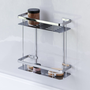 Купить Полка AM.PM Sense L A7453200 2-ярусная, хром в Москве с доставкой Полка AM.PM Sense L A7453200 2-ярусная, хром