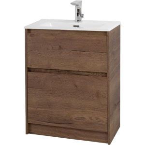 Тумба с раковиной BelBagno Kraft 39 60 напольная, rovere tabacco