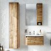 Мебель для ванной STWORKI Карлстад 60 дуб рустикальный, в стиле лофт, под дерево, подвесная (гарнитур, комплект) Мебель для ванной STWORKI Карлстад 60 дуб рустикальный, в стиле лофт, под дерево, подвесная (гарнитур, комплект)