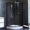 Душевой уголок AM.PM X-Joy Twin Slide W88G-205-090BT64 90x90, профиль черный