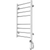 Полотенцесушитель электрический Domoterm Куба П8 40x80 ER, хром, R