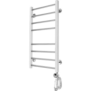 Полотенцесушитель электрический Domoterm Куба П8 40x80 ER, хром, R