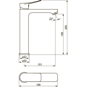 Купить Смеситель для раковины Damixa Galaxy DX7502500 хром в Москве с доставкой Смеситель для раковины Damixa Galaxy DX7502500 хром