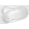 Акриловая ванна Vagnerplast Melite L 160x105 см, угловая, с каркасом, асимметричная