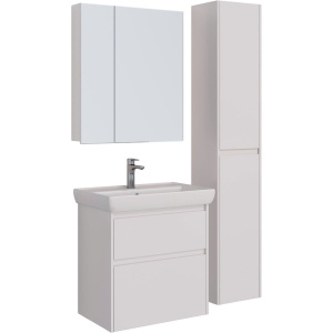 Купить Мебель для ванной Lemark Combi 70, белая глянцевая в Москве с доставкой Мебель для ванной Lemark Combi 70, белая глянцевая