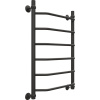 Полотенцесушитель водяной EWRIKA Сафо T 80х50, чёрный матовый