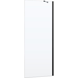 Душевая перегородка RGW Walk In WA-110B 70x195, профиль черный, стекло прозрачное 8 мм