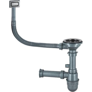 Мойка кухонная Paulmark Lassan 304444-BS, брашированная нержавеющая сталь
