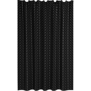 Штора для ванной IDDIS Base BB05P18i11 180х200, черно-белая
