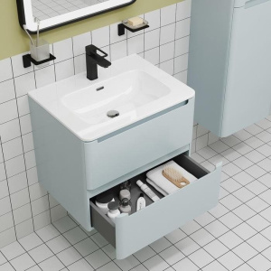 Мебель для ванной IDDIS Edifice 60 подвесная, голубая