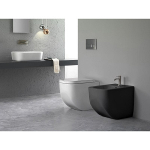 Биде напольное Hatria Next A0Y3AU02 черное матовое