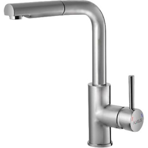 Купить Комплект Мойка кухонная Alveus Basic 150 сталь + Смеситель Siros 1132901 брашированная сталь в Москве с доставкой Комплект Мойка кухонная Alveus Basic 150 сталь + Смеситель Siros 1132901 брашированная сталь