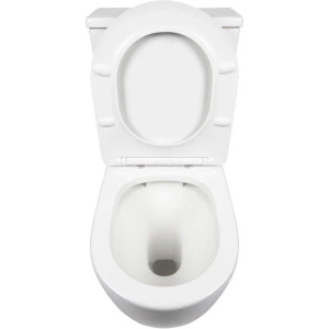 Унитаз-компакт BOND Oval F01-00 безободковый, с микролифтом