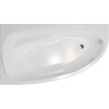 Акриловая ванна DIWO Валдай R 150x95 см, угловая, с каркасом, асимметричная