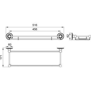 Полка Timo Nelson 150072/00
