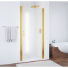 Душевая дверь в нишу Vegas Glass EP 65 09 10 профиль золото, стекло сатин