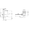 Смеситель для раковины Jacob Delafon Strayt E37329-CP