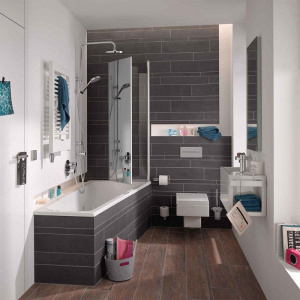 Термостатический смеситель Kludi Zenta SL 388300545 для ванны с душем, хром